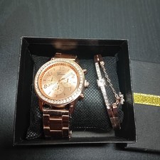 ladies watch and bracelet