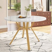 Round Dining Table for 4-6