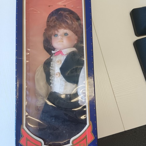 Porcelain boy doll - boy,
