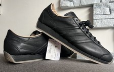 New Adidas Country Japan 'Black Gum' Men's Trainers Leather Men's Size UK 10