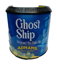 ADNAMS GHOST SHIP METAL PUMP CLIP BADGE BRAND NEW WITHOUT FIXINGS