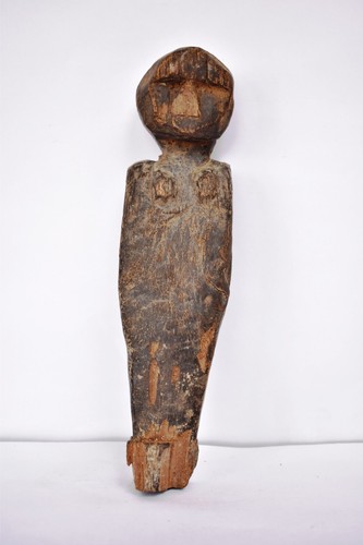 Antique wooden doll figurine - wooden,