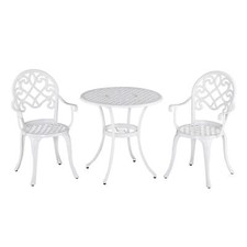 3PCs Garden Bistro Set Cast