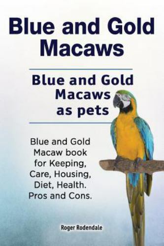 Blue and gold macaws - blue,