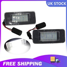 2x LED Licence Number Plate