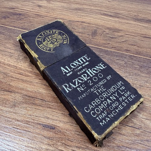 Vintage aloxite razor - aloxite,