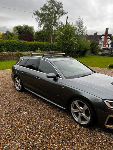 Genuine audi roof bars - bars, removed