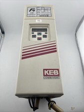 KEB COMBIVERT F4 12.F4.S3D-3420/1.2 FREQUENCY CONVERTER 4KW 3 PHS USED & WORKING