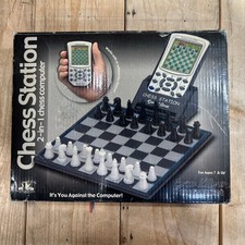 EXCALIBUR CHESS STATION 2-in-1