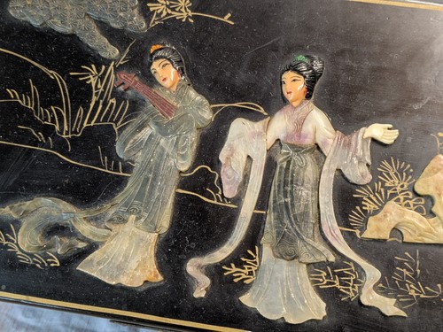 Stunning vintage chinese black - stunning,