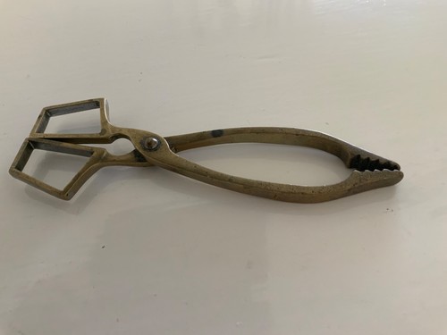 Vintage solid brass fire - brass,
