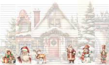 Vintage Christmas A4 Writing