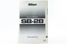 Nikon sb28 28 - 28, user