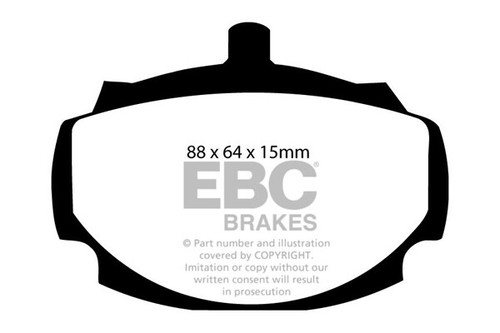Ebc greenstuff front - ebc, brake