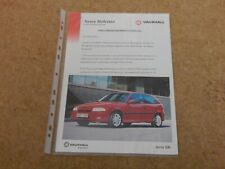 VAUXHALL ASTRA 2.0i GSi 16v rebirth Press Release & Photos 15th Oct 1996 UK