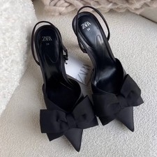 ZARA : Bow Heel Shoes : 3235/210 | *UK Buyers No Import Fees* |