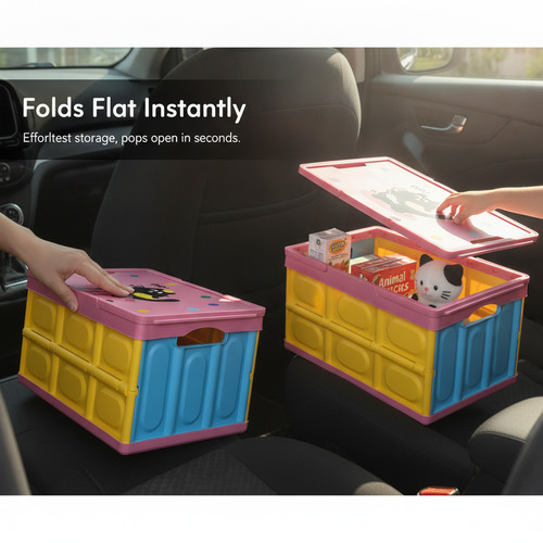 Car trunk folding - trunk, box,
