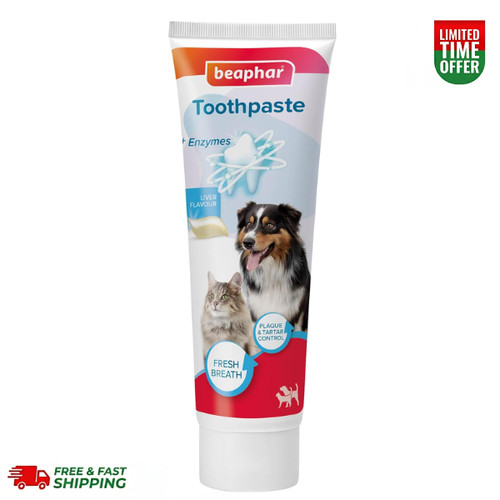 Beaphar dog cat toothpaste - &,
