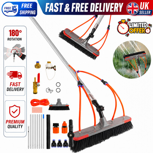 Water fed window cleaning - water,