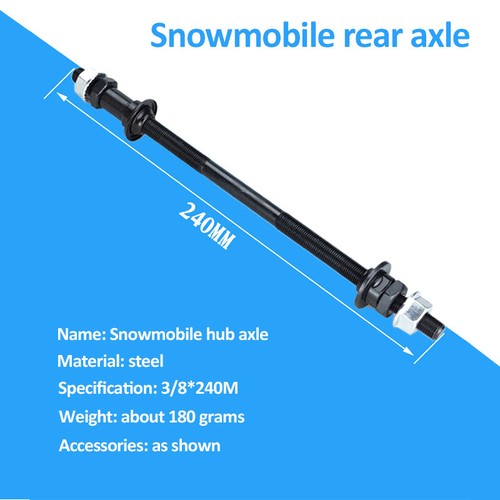 240mm bicycle rear - wheel, axle
