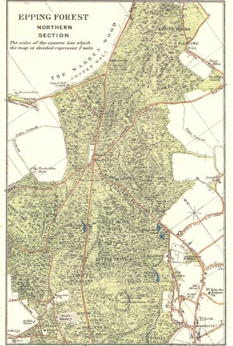1918 antique map plan - map,