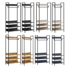 Open wardrobe with shelves - with, 4