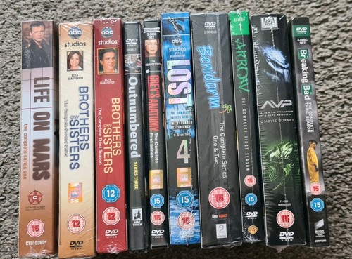Dvd box set bundle all - all, sealed