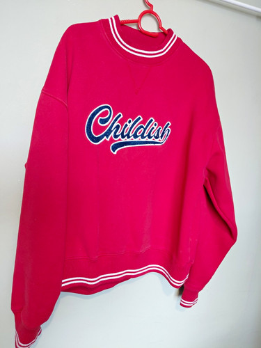 Childish red oversized - childish,