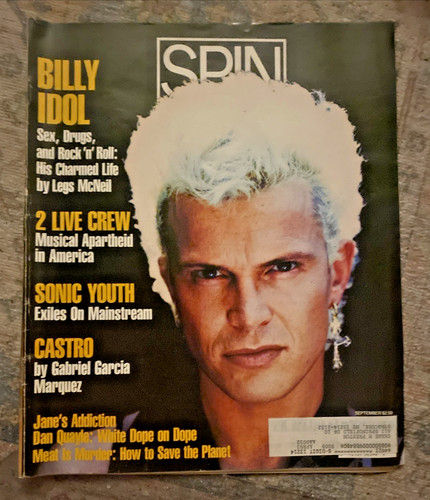 September 1990 spin magazine - spin,