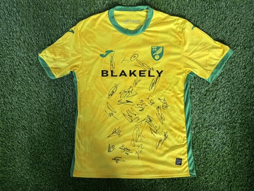Genuine norwich city signed - norwich,