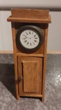 vintage 16th or small 12th scale - German Grandfather clock