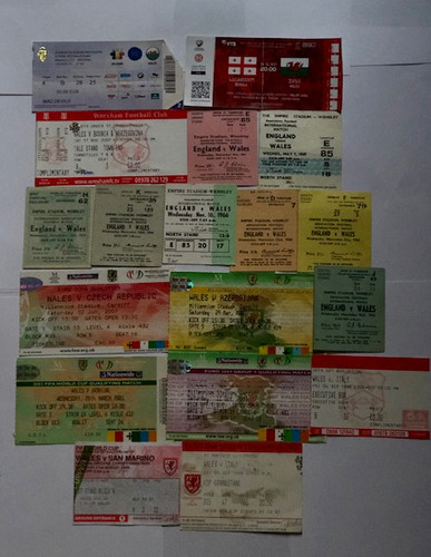 Wales int ticket - inc, v