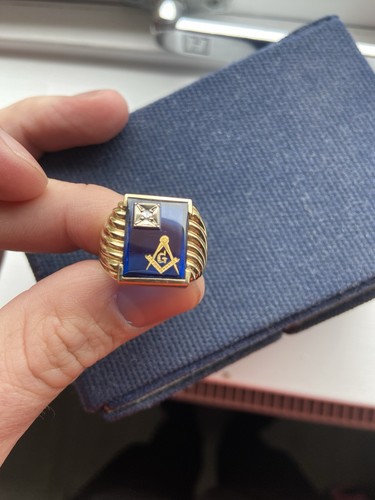 Men masonic ring - men’s,