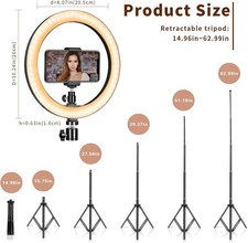 Ring Light 10" with 67"