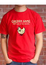Novelty Humour Sarcastic Chicken T-shirt, Mens, Ladies, Unisex, Game Over