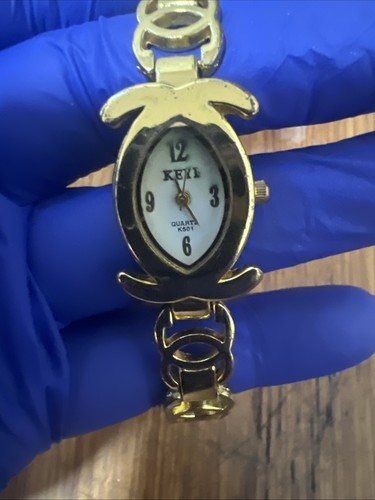 Ladies gold tone watch - ladies,