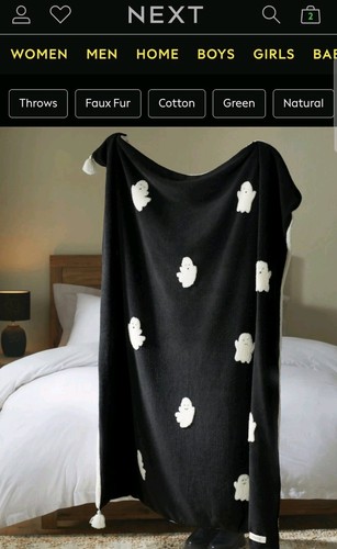 Next black white ghost - black,