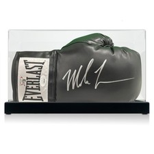 Mike Tyson Signed Black Boxing
