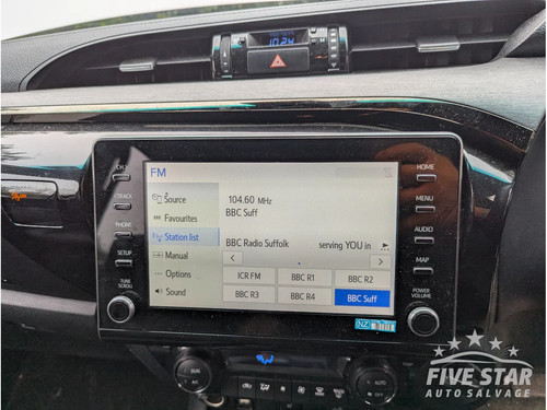 Toyota hilux radio dashboard - toyota,