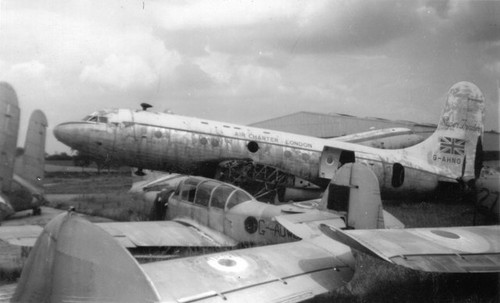 Photo 6x4 aircraft scrapyard - photo,