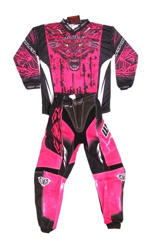 Motocross motorbike pink kids