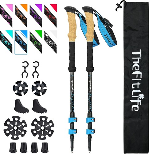 Carbon fibre trekking poles - fibre,