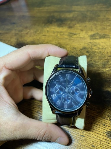 Infinite mens leather watch - leather,