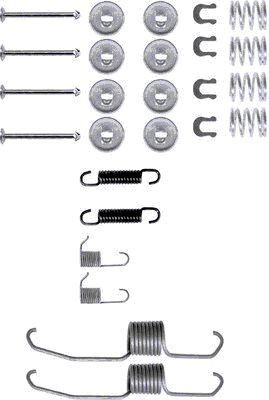 Hella brake shoes accessory - brake,