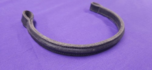 Cob size black leather - cob,