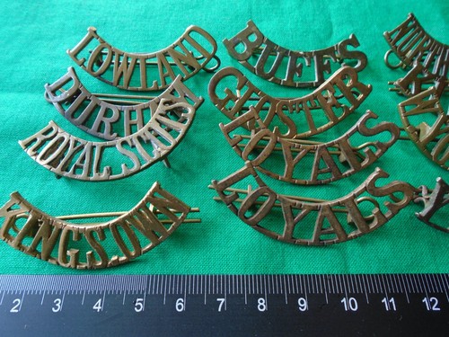 Ww1 british army - ww1, brass