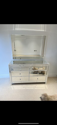 Mirrored chest drawer - drawer, with