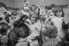 Rod Hull and his puppet Emu
