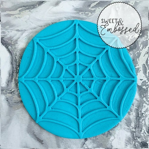 Spider web cookie stamp - web,