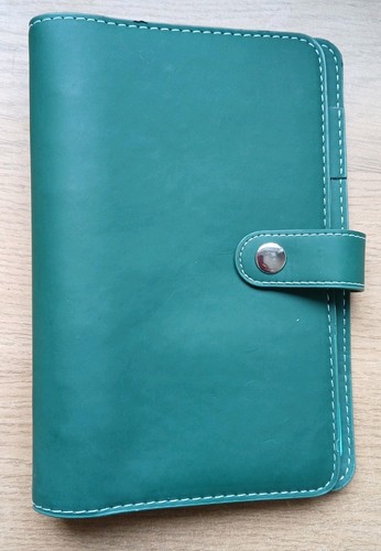 Green faux leather - green,
